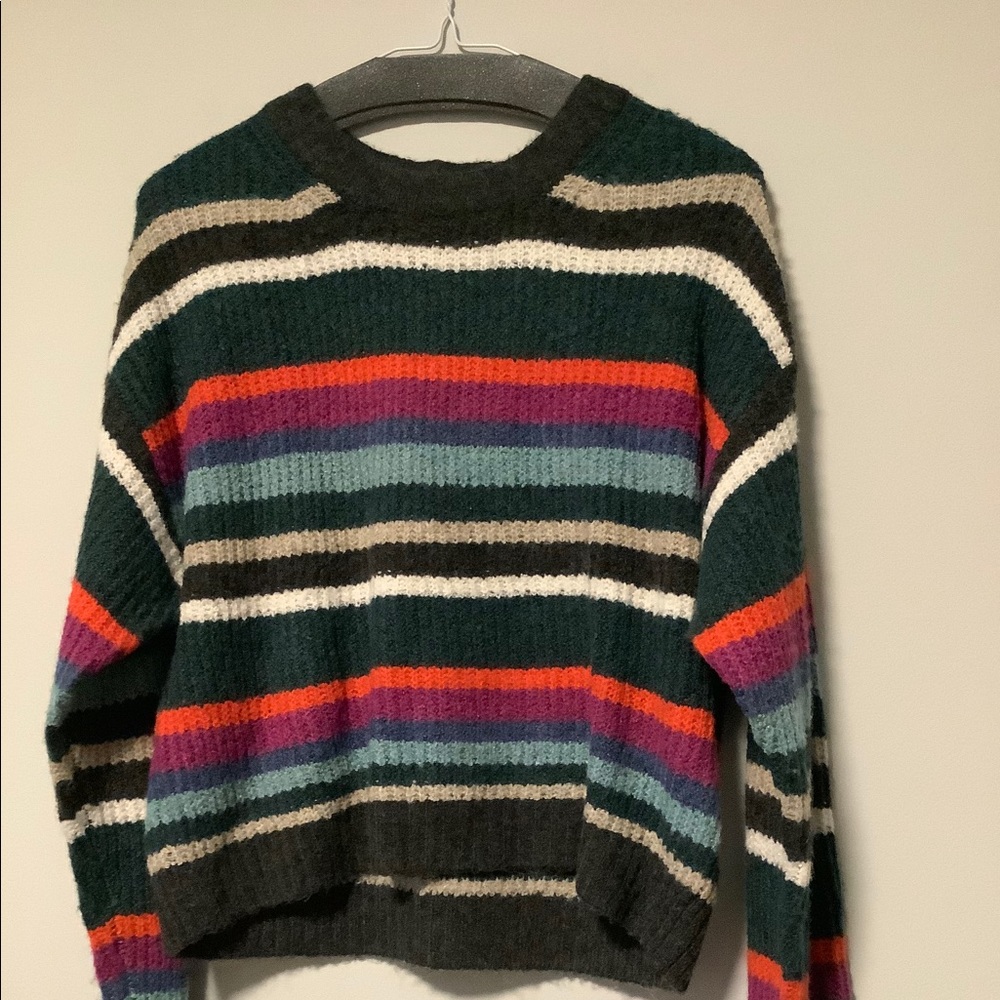 American Eagle Outfitters Multicolor Striped Sweater - Picture 1 of 2